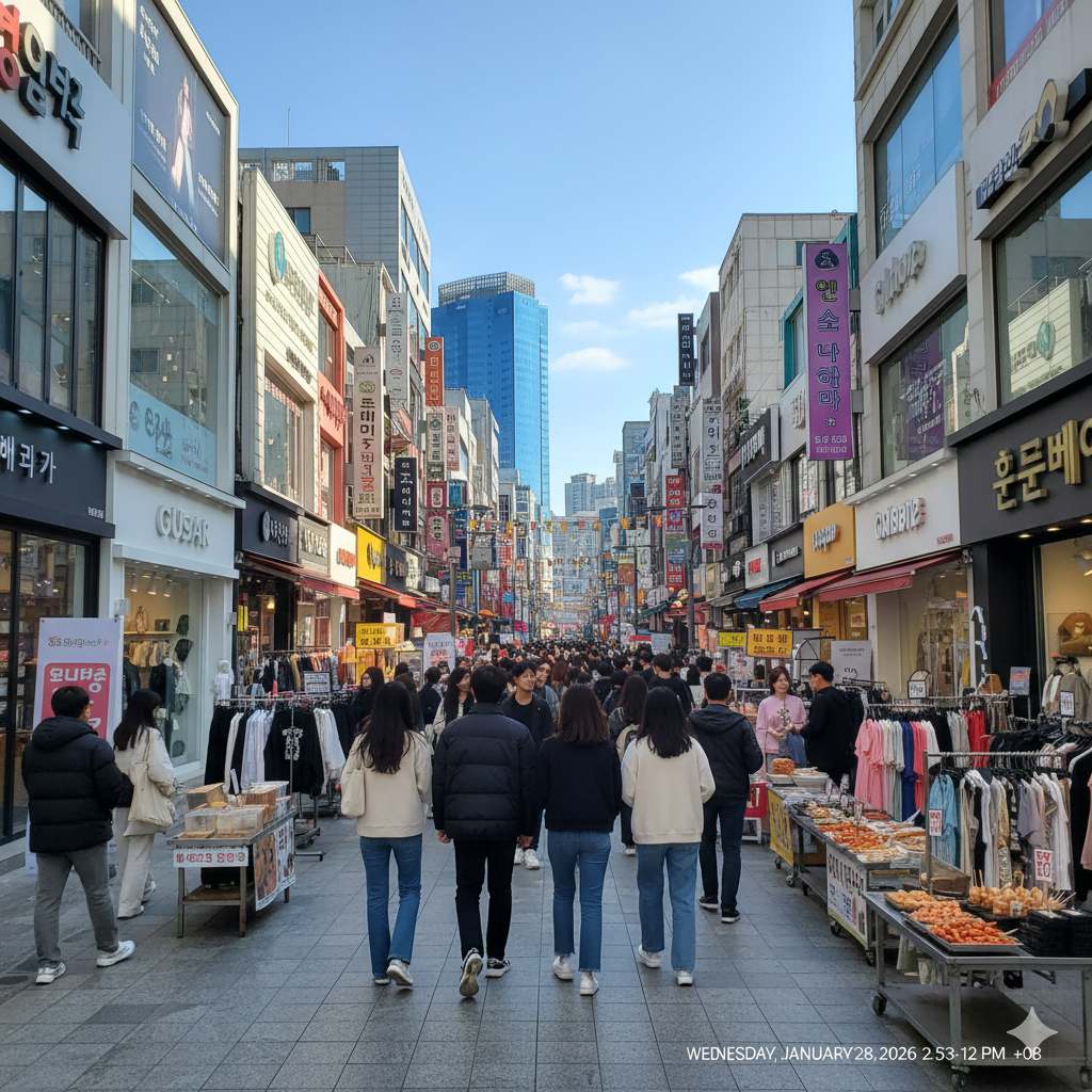 Nampodong Fashion Street