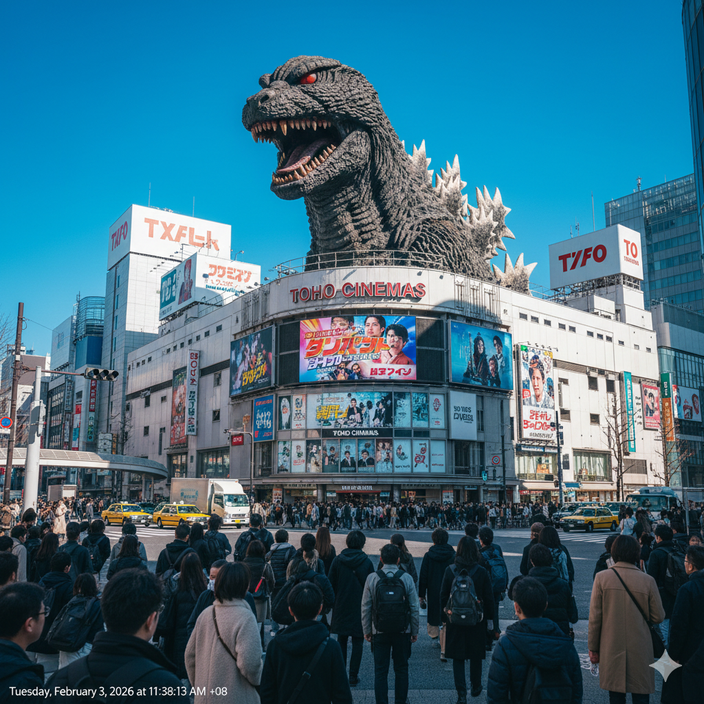 Shinjuku (Godzilla Head)