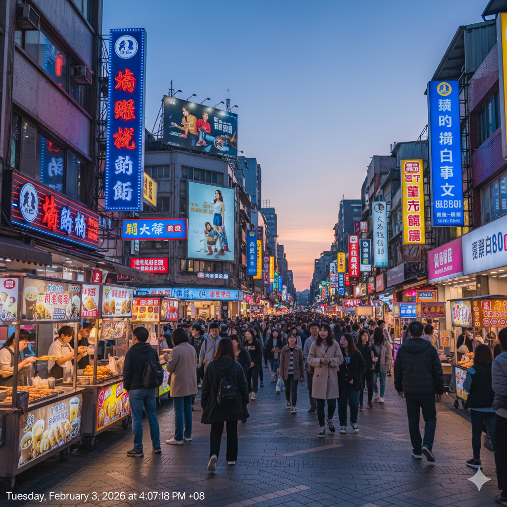 Ximending Walking Street