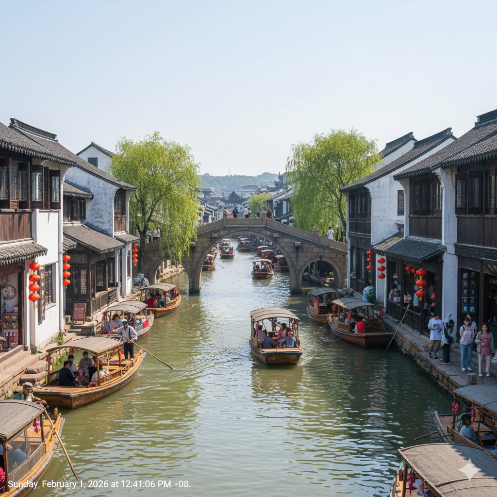 Zhujiajiao Ancient Town