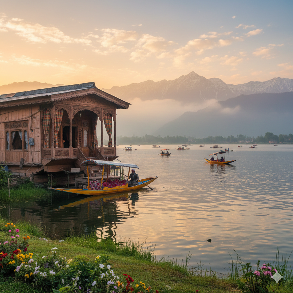houseboat in kashmir